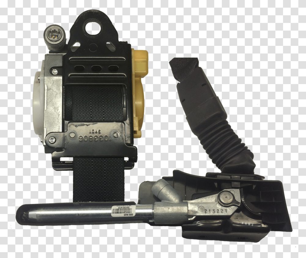Seatbelt Repair Dual Stage Film Camera, Machine, Gun, Weapon, Weaponry Transparent Png
