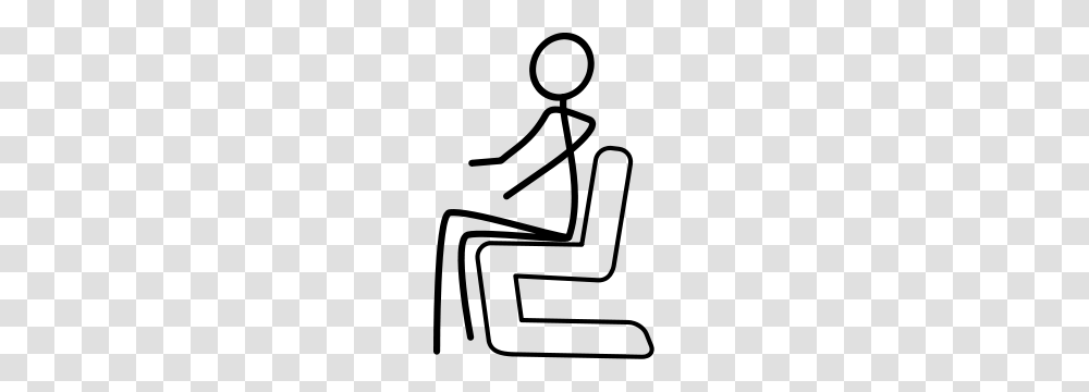 Seated Stick Figure Clip Arts For Web, Gray, World Of Warcraft Transparent Png