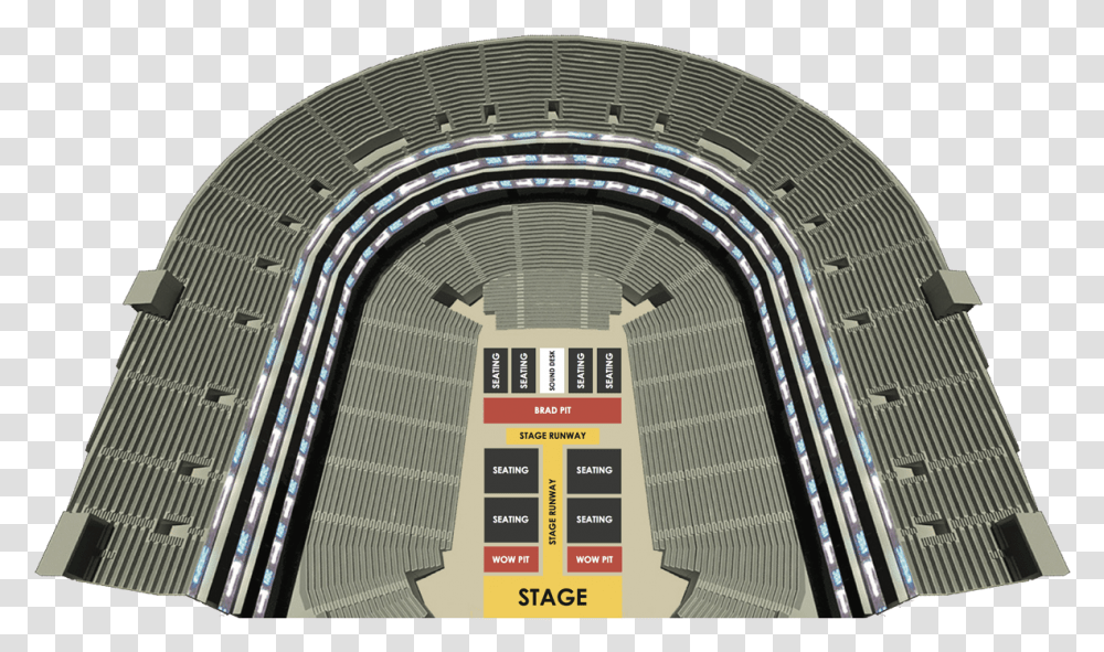 Seating Plan Vamps 2018 Tour Stage, Building, Architecture, Interior Design, Indoors Transparent Png