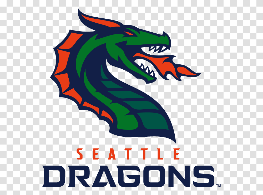 Seattle Dragons Xfl Transparent Png