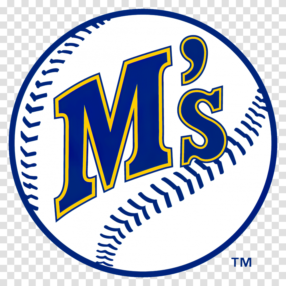 Seattle Mariners Logo Seattle Mariners Logo, Text, Sport, Sports, Ball Transparent Png