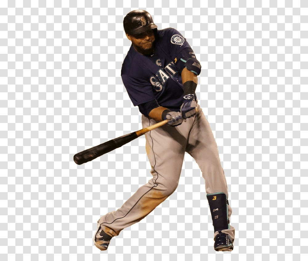 Seattle Mariners Nelson Cruz Mlb Mariners Logos, Person, Human, People, Team Sport Transparent Png