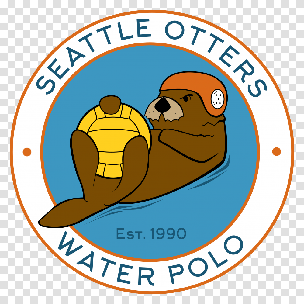 Seattle Otters Water Polo, Label, Sticker, Logo Transparent Png