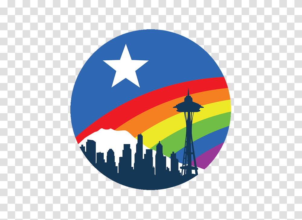 Seattle Pridefest Silver Sponsorship Seattle Pridefest, Star Symbol, Flag Transparent Png