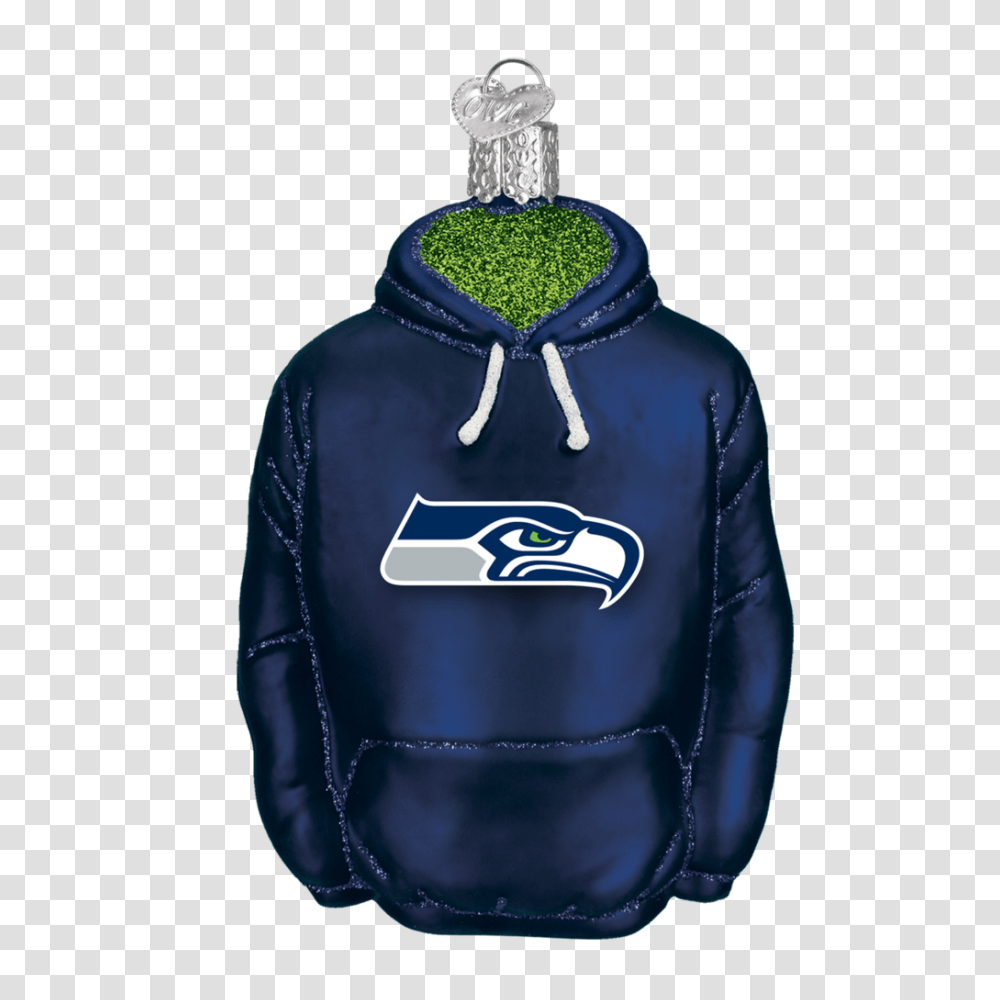 Seattle Seahawks Beanie Ornament Old World Christmas, Apparel, Sweatshirt, Sweater Transparent Png