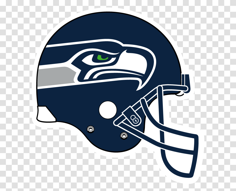 Seattle Seahawks Helmet Logo Free Chicago Bears Logo, Clothing, Apparel, Football Helmet, American Football Transparent Png