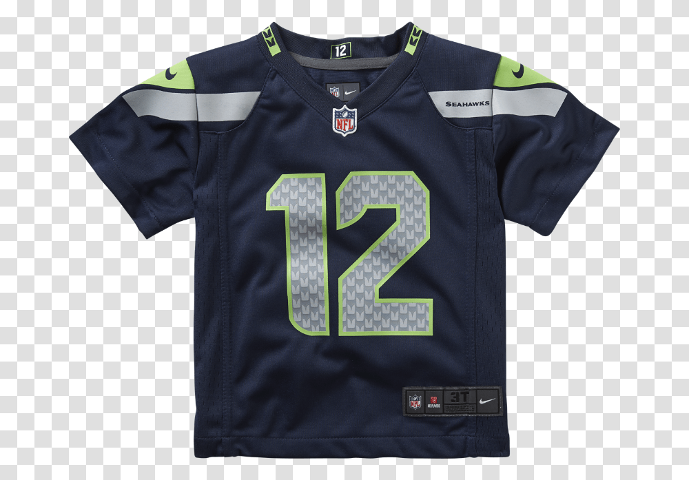 Seattle Seahawks Jersey, Apparel, Shirt, Number Transparent Png