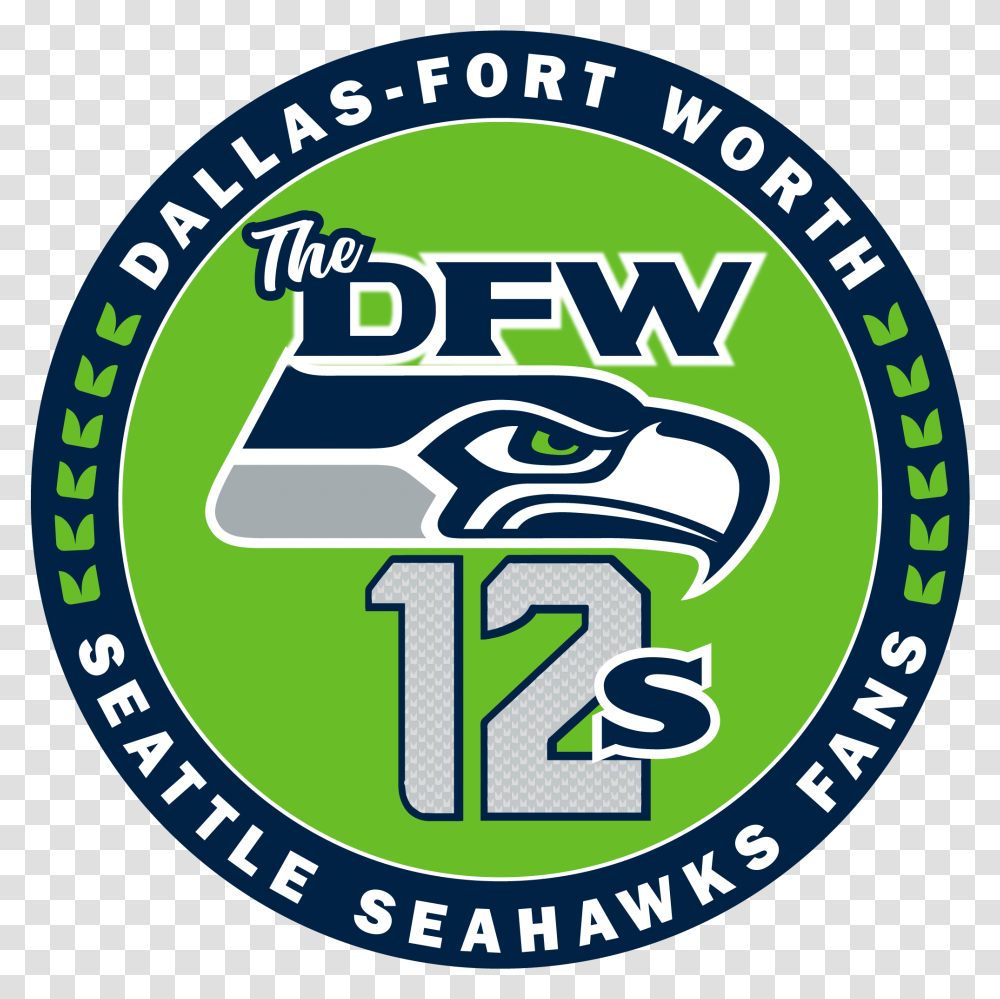 Seattle Seahawks, Label, Logo Transparent Png