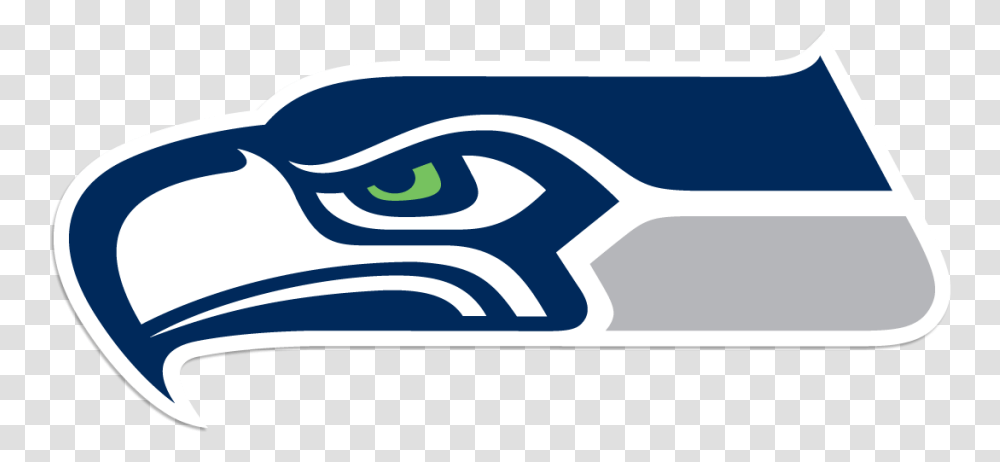 Seattle Seahawks Logo Backwards, Label, Sticker Transparent Png
