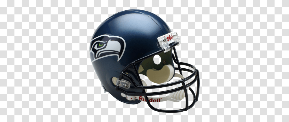 Seattle Seahawks Mini Vsr4 Throwback 02 Football Helmet, Clothing, Apparel, American Football, Team Sport Transparent Png