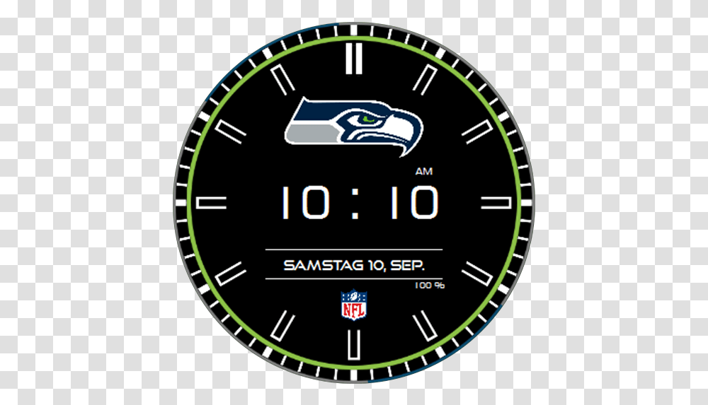 Seattle Seahawks - Watchfaces For Smart Watches Gold Coin, Gauge, Tachometer, Clock Transparent Png