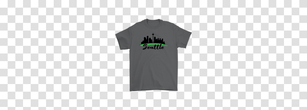Seattle Skyline, Apparel, T-Shirt Transparent Png