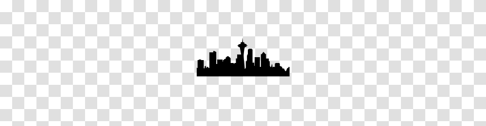 Seattle Skyline Icons Noun Project, Gray, World Of Warcraft Transparent Png