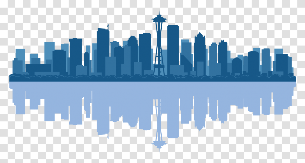 Seattle Skyline Sunrise, Metropolis, City, Urban, Building Transparent Png