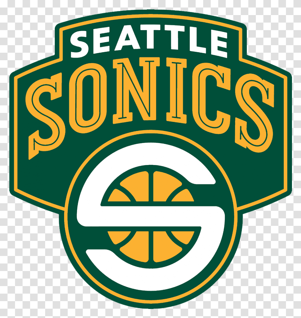 Seattle Sonics Logo, Label, Urban Transparent Png