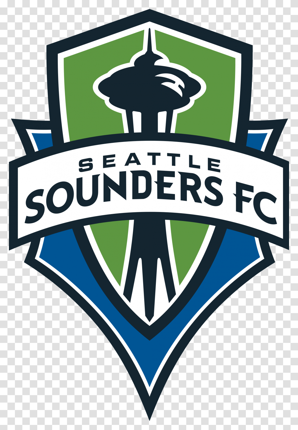 Seattle Sounders Fc Logo Seattle Americorps Collaborative, Badge, Emblem, Building Transparent Png