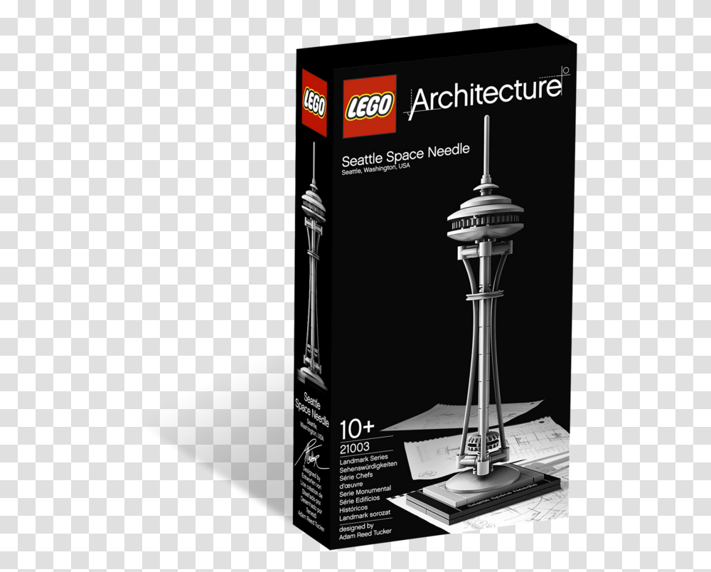 Seattle Space Needle Lego Seattle Space Needle, Tabletop, Architecture, Building, Pillar Transparent Png