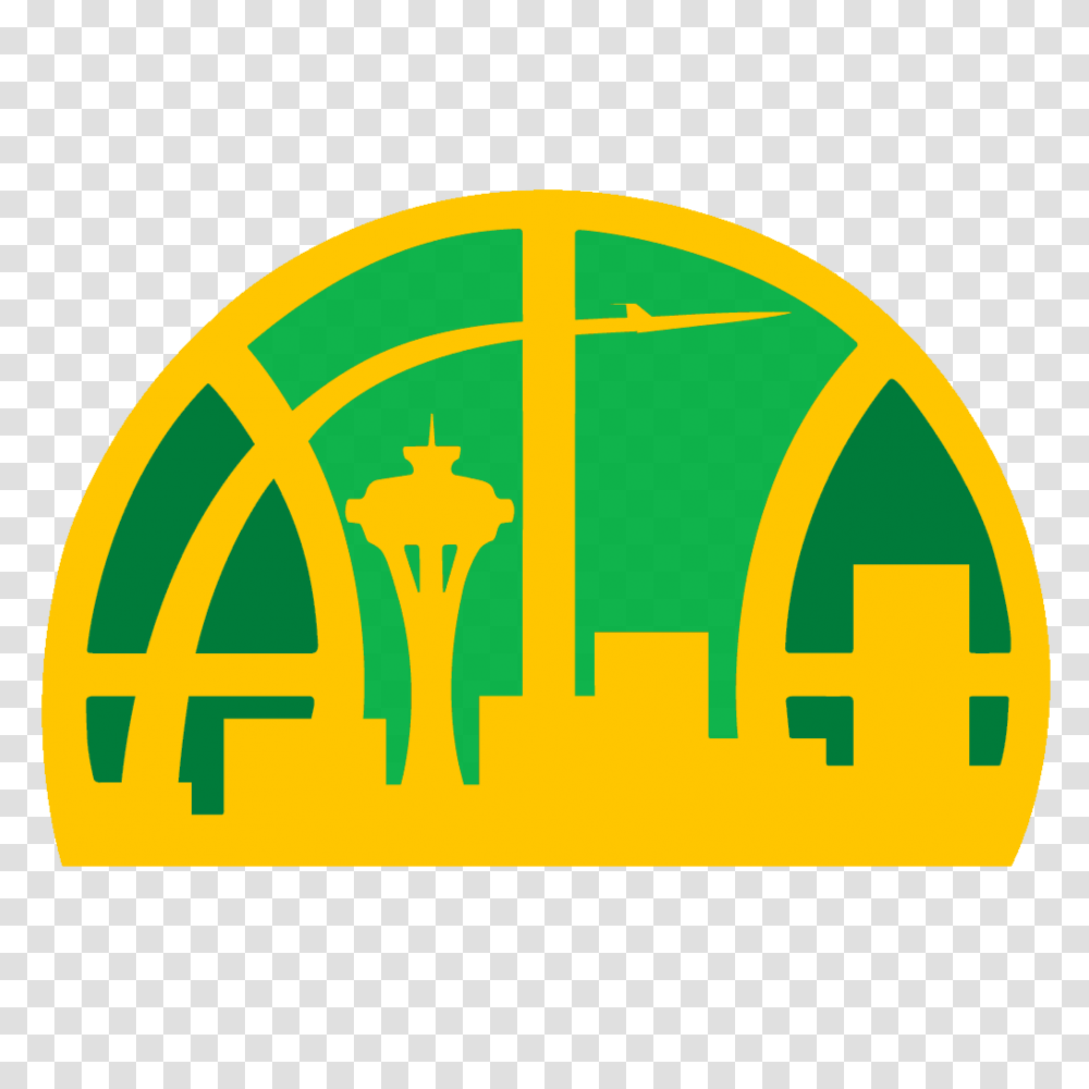 Seattle Washington Seattle Supersonics Logo Nba 2k18 Moco Museum, Symbol, Trademark, Light, First Aid Transparent Png