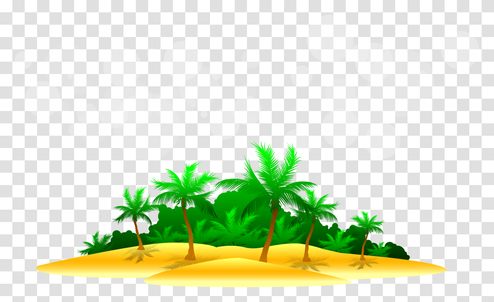 Seawater Clip Art Beach Cartoon Island, Tropical, Summer, Tree, Plant Transparent Png