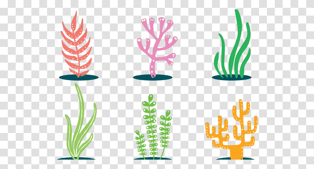 Seaweed Clipart Colorful Colorful Cartoon Seaweed Clipart, Plant, Pineapple, Flower Transparent Png