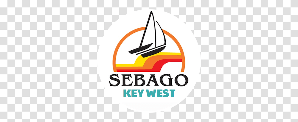 Sebago Key West Logo Places To Visit Key West, Label Transparent Png