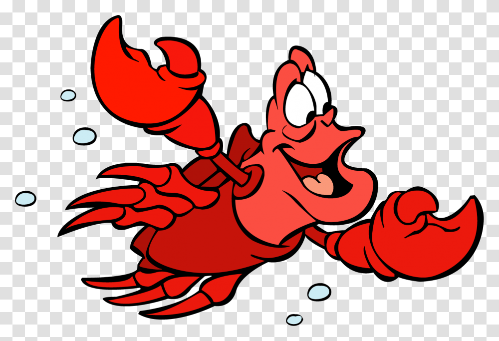 Sebastian The Crab From The Little Mermaid Sebastian The Crab, Animal, Seafood Transparent Png