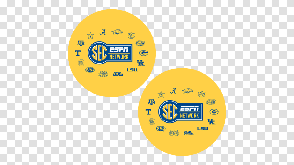 Sec Espn Network, Frisbee, Toy, Label Transparent Png