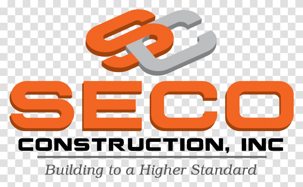 Seco Logo Construction Vertical, Text, Alphabet, Chain Transparent Png