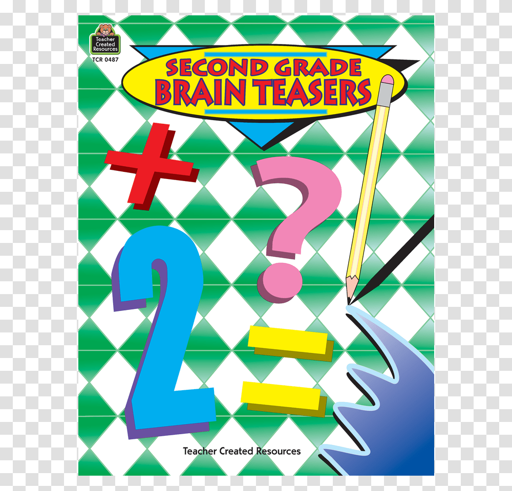 Second Grade Brain Teasers, Number, Poster Transparent Png