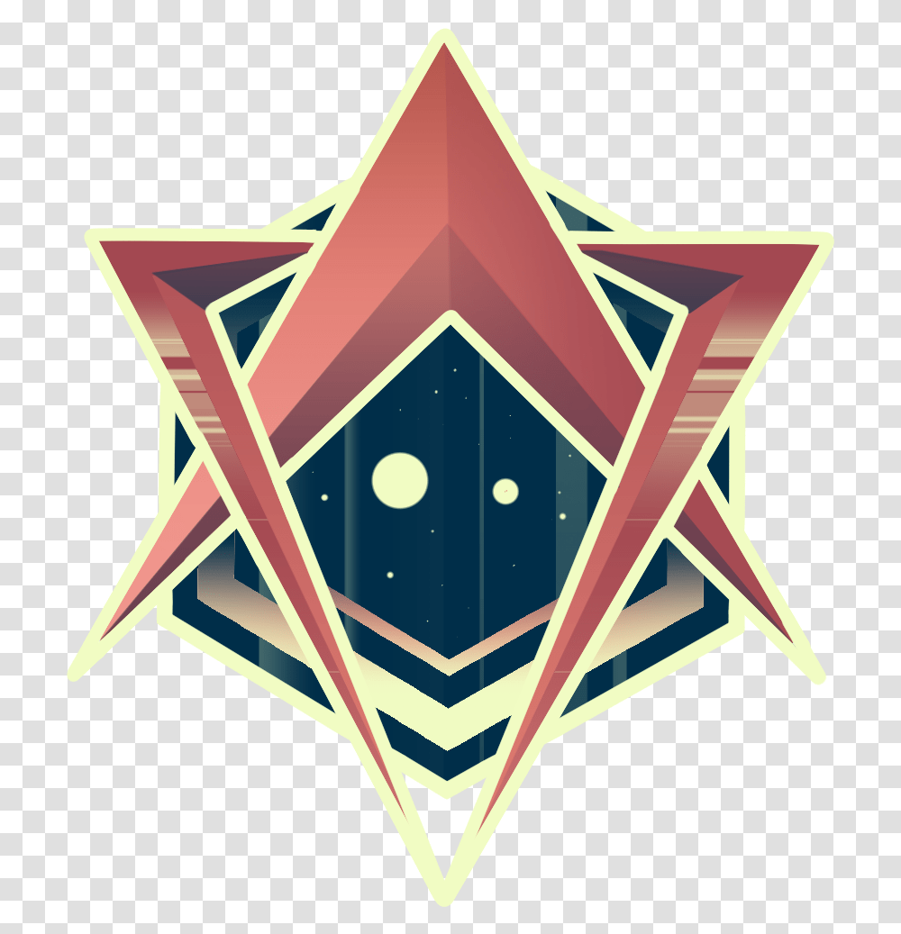 Second Star Emblem, Symbol, Star Symbol, Triangle Transparent Png