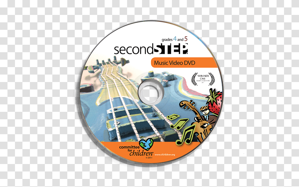 Second Step Music Video Dvd For Grades 4 And 5 Second Step, Disk Transparent Png