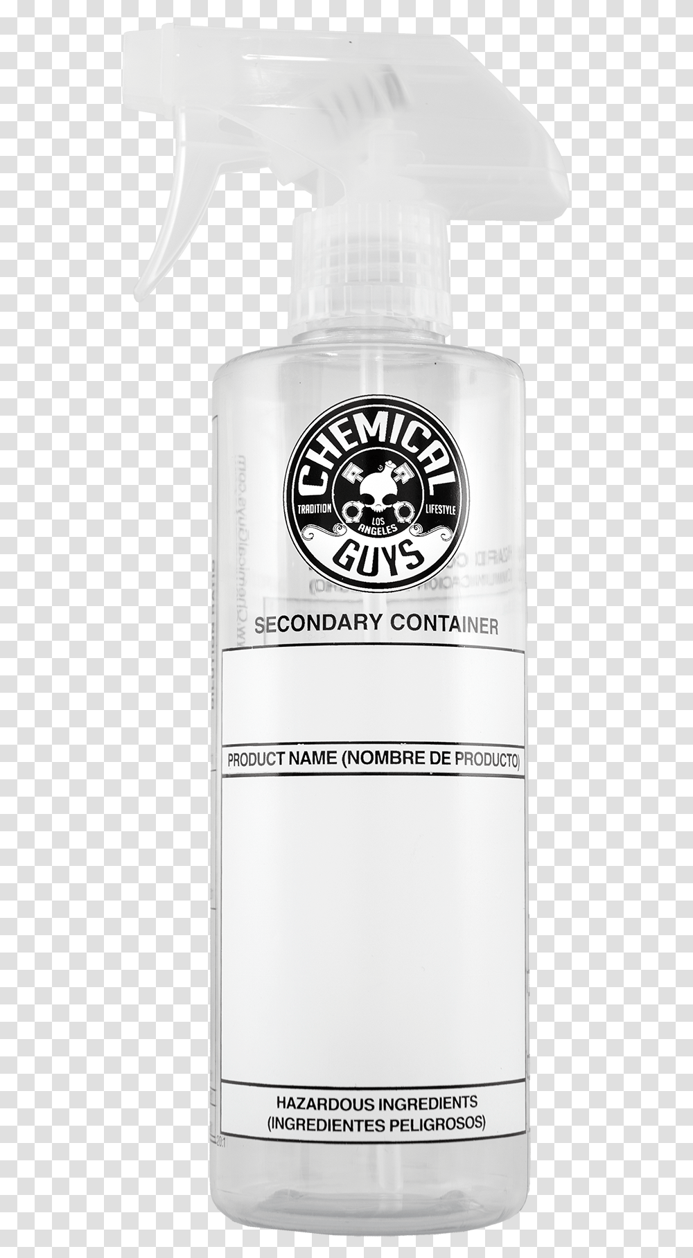 Secondary Container Dilution Bottle Chemical Guys, Shaker, Tin, Cosmetics, Can Transparent Png
