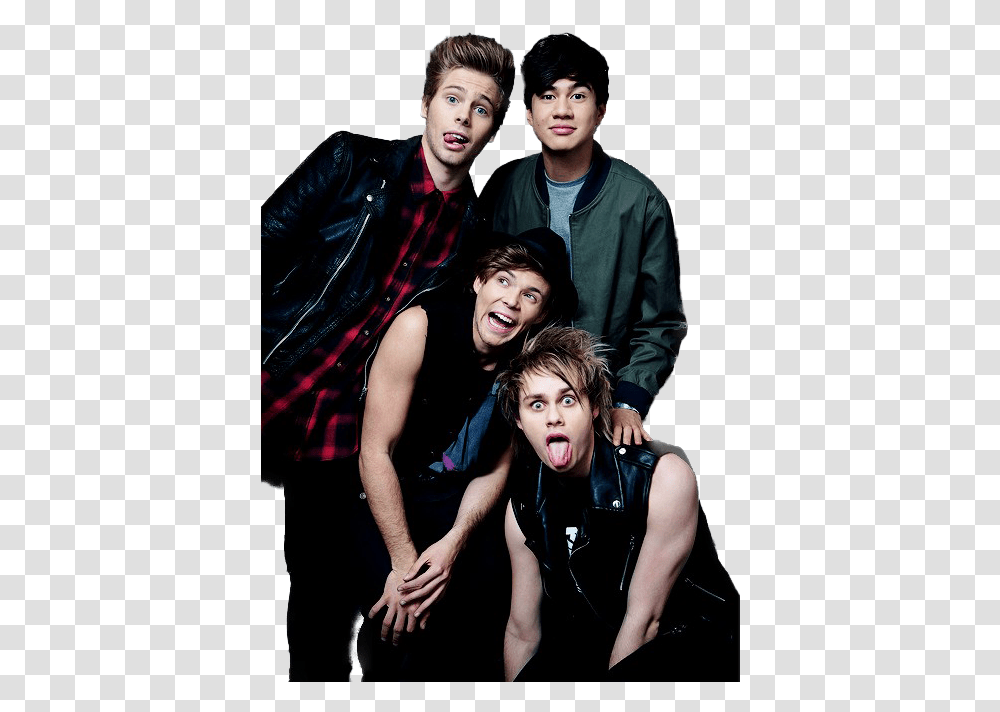 Seconds Of Summer Image Background 5 Seconds Of Summer, Person, Performer, Face, Club Transparent Png