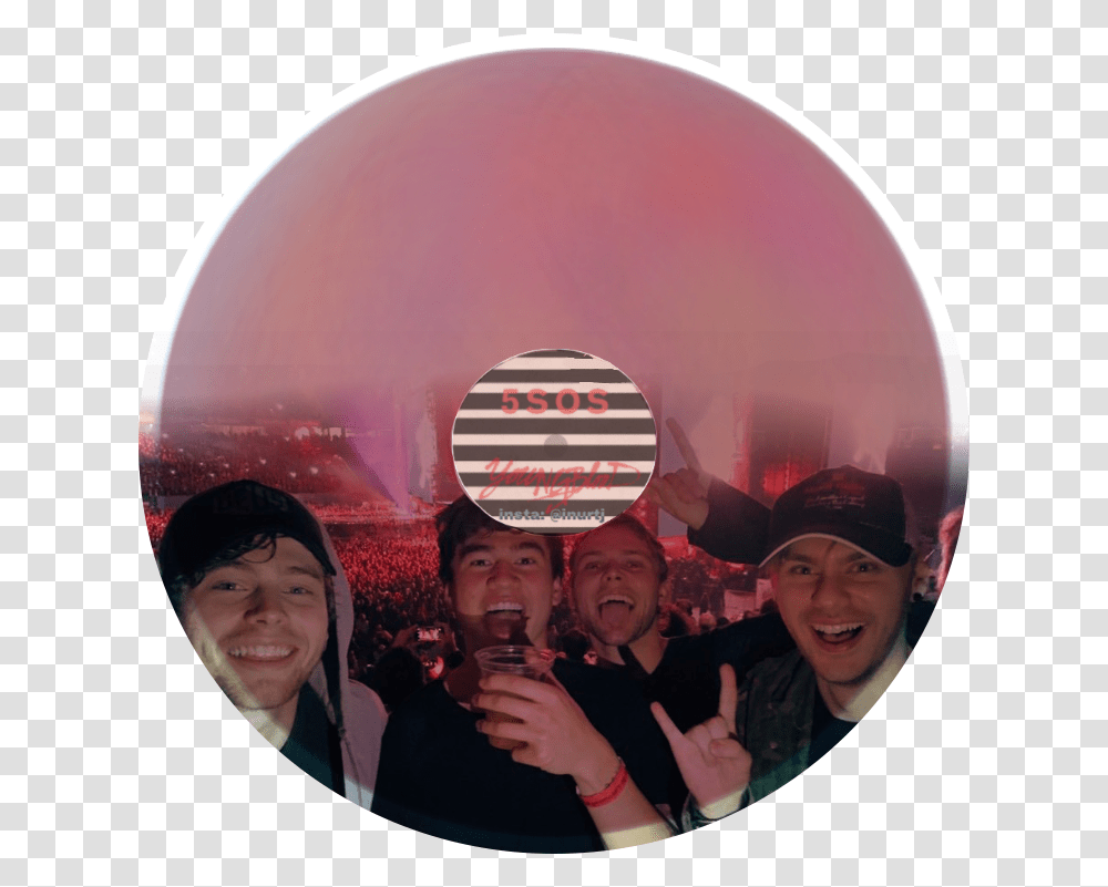 Seconds Of Summer, Person, Head, Face, Fisheye Transparent Png