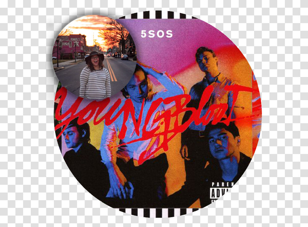 Seconds Of Summer Youngblood, Disk, Person, Human, Dvd Transparent Png