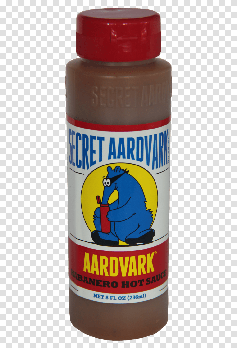 Secret Aardvark Habanero Hot Sauce 236ml Stallion, Tin, Can, Beer, Alcohol Transparent Png
