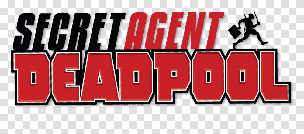 Secret Agent Deadpool Logo Graphic Design, Word, Brick, Alphabet Transparent Png