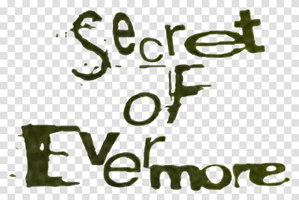 Secret Of Evermore Ad Text Calligraphy, Alphabet, Handwriting, Plant, Word Transparent Png