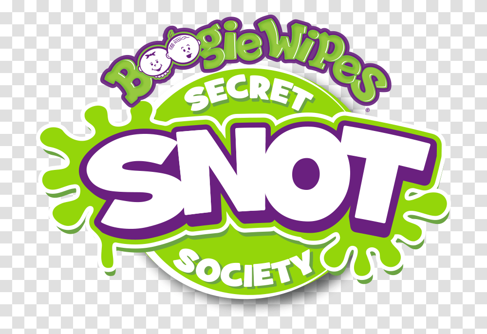 Secret Snot Society, Label Transparent Png