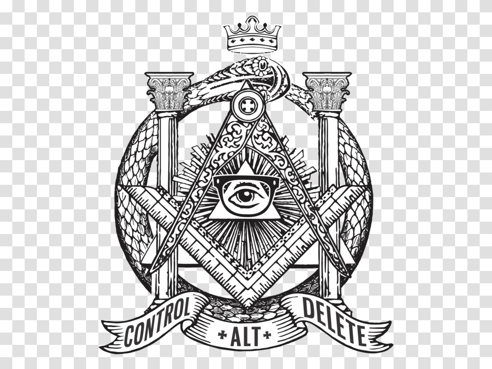 Secret Society Illuminati, Doodle, Drawing Transparent Png
