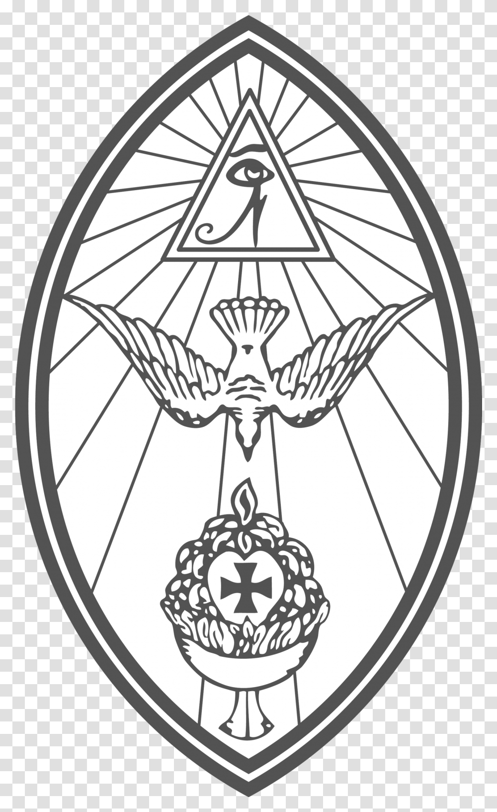 Secret Society Symbols Alchemy Esoteric Symbols Ordo Templi Orientis Symbol, Emblem, Chandelier, Lamp, Logo Transparent Png