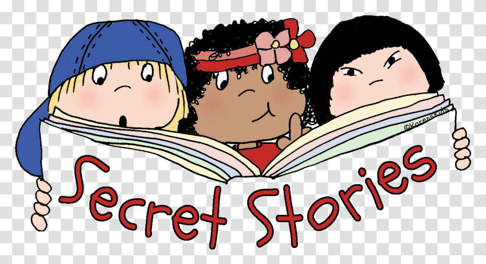 Secret Stories Phonics Cartoon, Reading, Book, Helmet Transparent Png