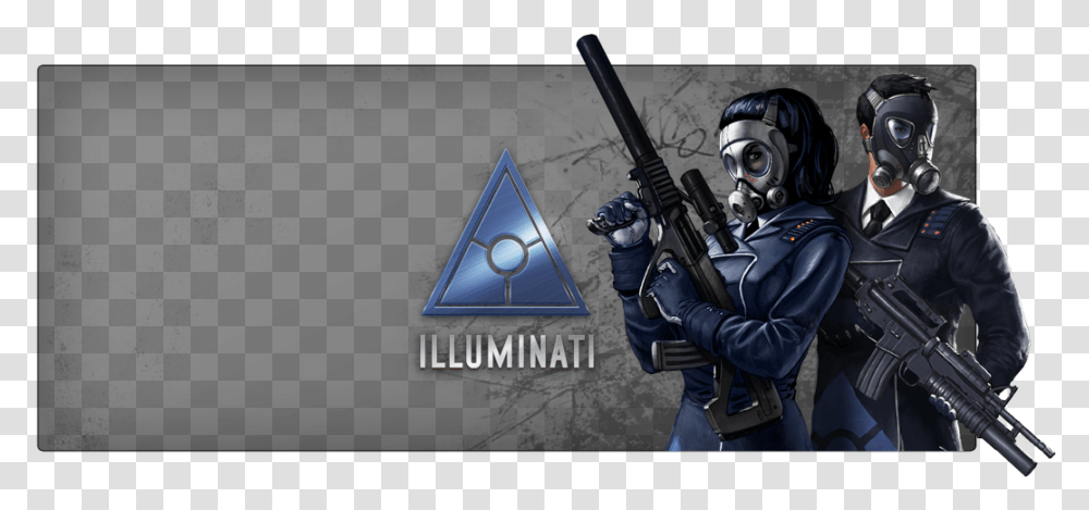 Secret World Game Illuminati, Person, Human, Gun, Weapon Transparent Png