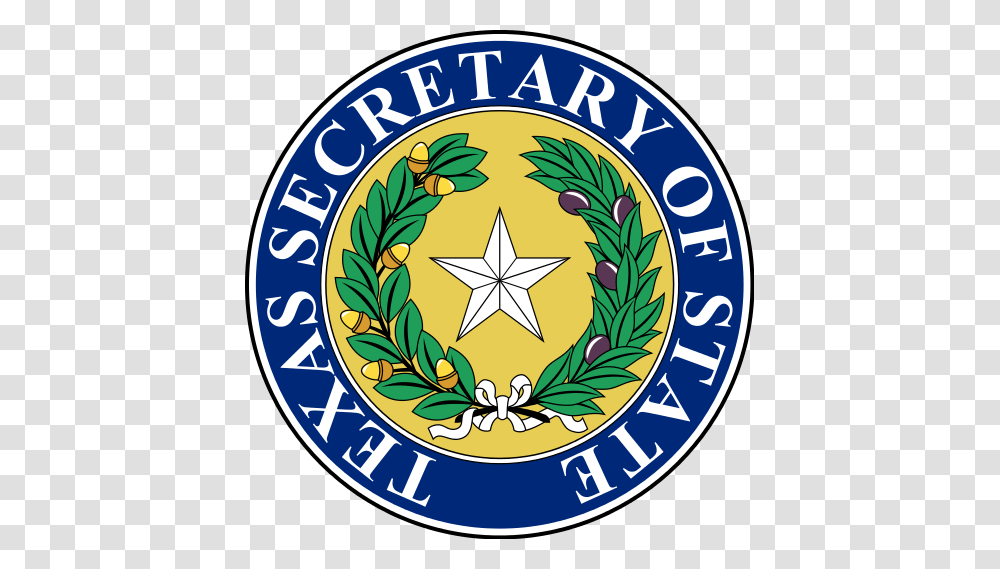 Secretary Of State Texas Digital Archive, Logo, Trademark, Badge Transparent Png