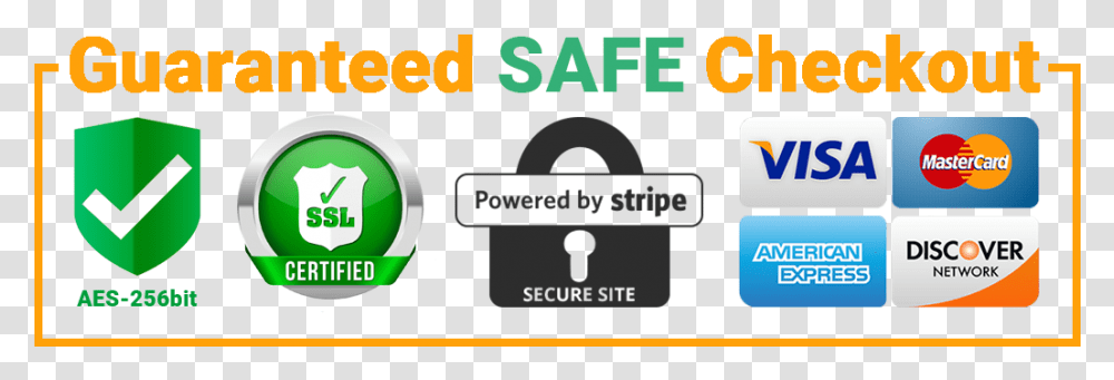 Secure Checkout Guaranteed Safe Checkout Stripe, Security, Number Transparent Png