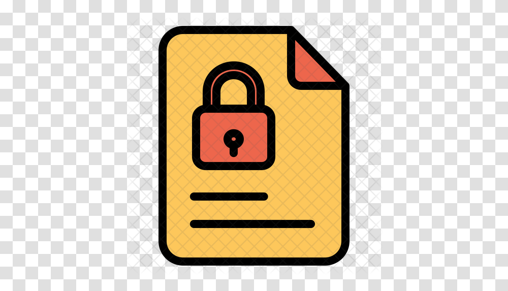 Secure Document Icon Sales Icon, Security, Lock Transparent Png