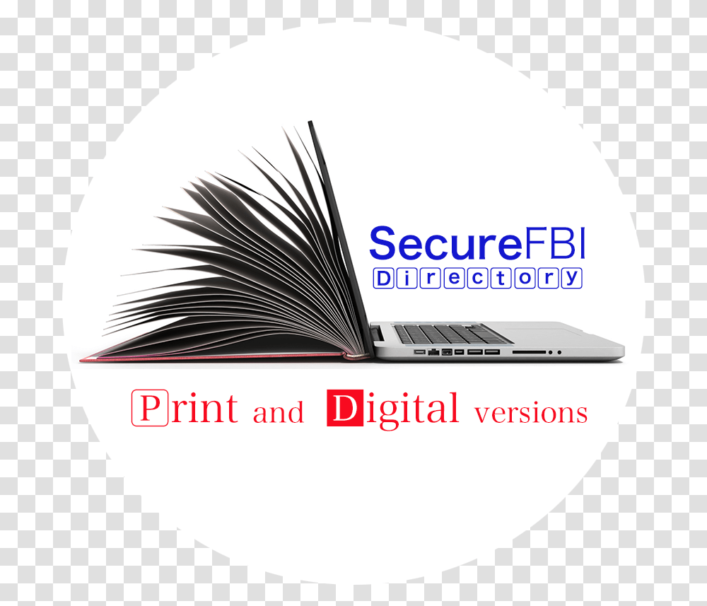 Secure Fbi Directory Circle, Pc, Computer, Electronics, Laptop Transparent Png