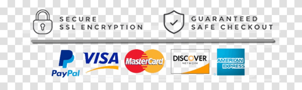 Secure Ssl Encryption And Guaranteed Safe Checkout, Label, Logo Transparent Png
