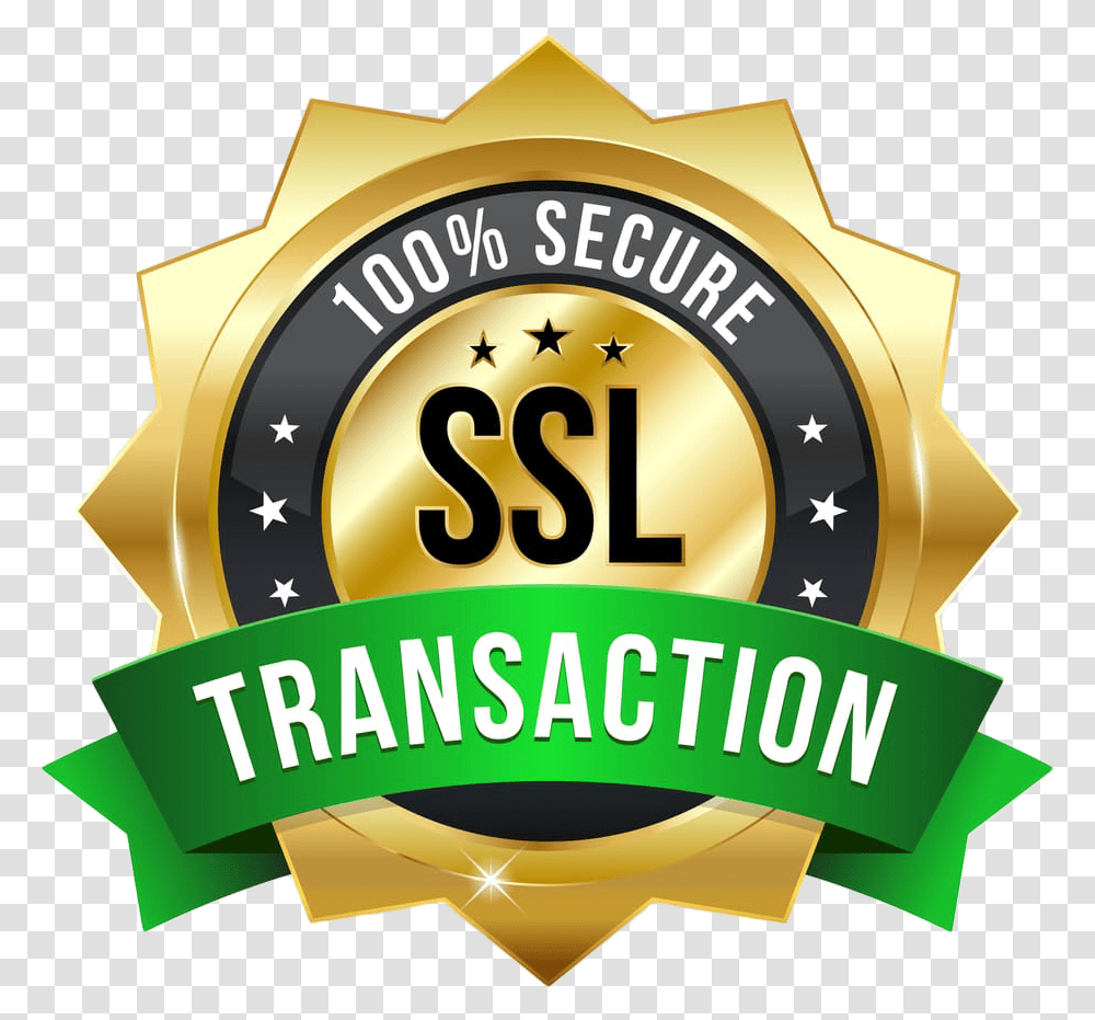 Secure Transaction, Logo, Trademark, Badge Transparent Png