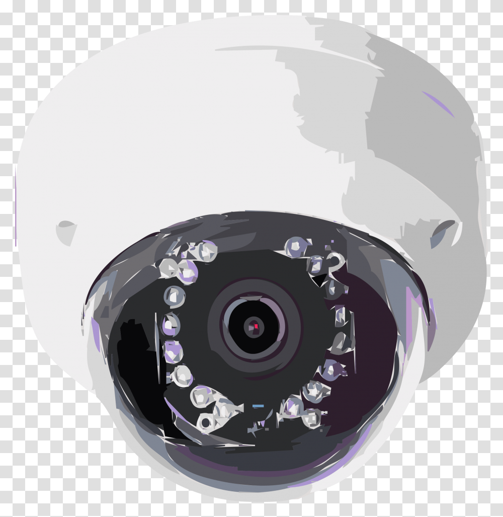 Security Camera 2 Clip Arts Camera Lens, Electronics, Soccer Ball, Football, Team Sport Transparent Png